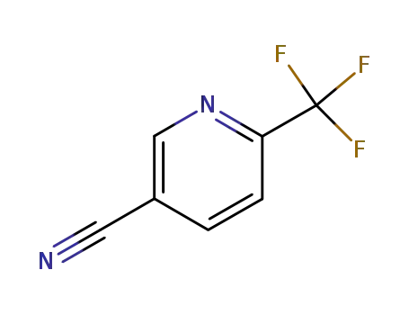 Molecular Structure of 216431-85-5 (6-(Trifluoromethyl)nicotinonitrile)