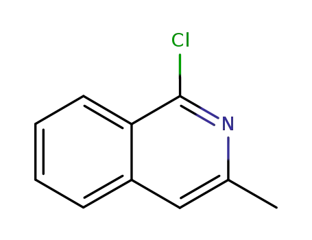 Molecular Structure of 7115-16-4 (1-CHLORO-3-METHYL-ISOQUINOLINE)
