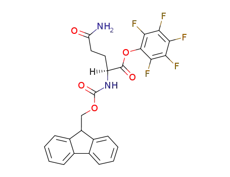 Molecular Structure of 86061-00-9 (FMOC-GLN-OPFP)
