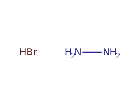 Molecular Structure of 13775-80-9 (HYDRAZINE MONOHYDROBROMIDE)