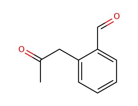 Molecular Structure of 63830-81-9 (2-(2-oxopropyl)benzaldehyde)