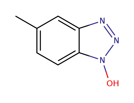 Molecular Structure of 26198-27-6 (5-methyl-1H-benzo[d][1,2,3]triazol-1-ol)