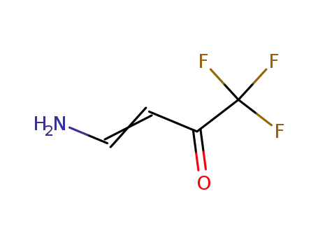 Molecular Structure of 184848-89-3 (4-Amino-1,1,1-trifluoro-3-buten-2-one)