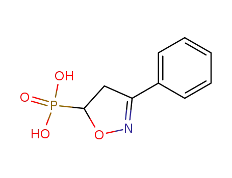 Molecular Structure of 58144-61-9 ((3-phenyl-2-isoxazoline-5-yl)phosphonic acid)