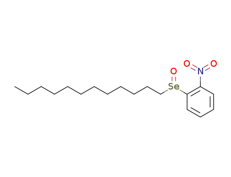 Molecular Structure of 88218-14-8 (Benzene, 1-(dodecylseleninyl)-2-nitro-)