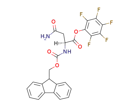 Molecular Structure of 86060-99-3 (FMOC-ASN-OPFP)