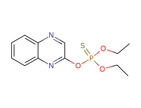 Phosphorothioic acid,O,O-diethyl O-2-quinoxalinyl ester(13593-03-8)
