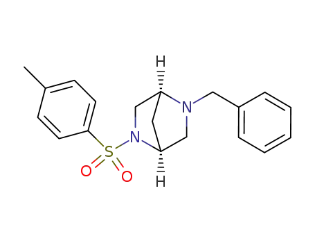 Molecular Structure of 5234-72-0 ((1S,4S)-5-Benzyl-2-tosyl-2,5-diazabicyclo<2.2.1>heptane)