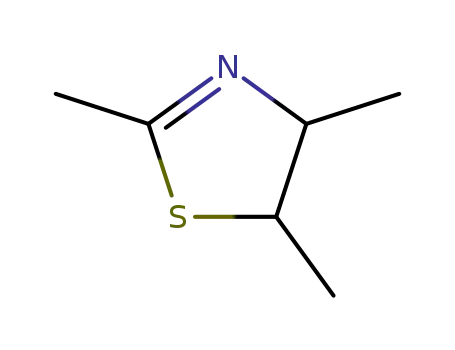 Molecular Structure of 4145-93-1 (Thiazole, 4,5-dihydro-2,4,5-trimethyl-)