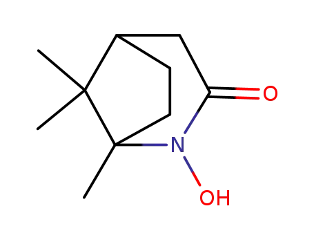 2-Azabicyclo[3.2.1]octan-3-one, 2-hydroxy-1,8,8-trimethyl-