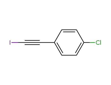 Molecular Structure of 89891-82-7 (Benzene, 1-chloro-4-(iodoethynyl)-)