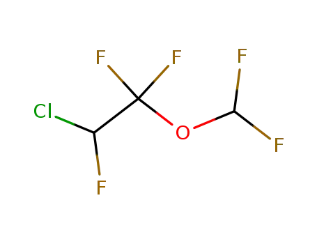 Molecular Structure of 22194-22-5 ((R)-Enflurane)