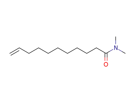 Molecular Structure of 24928-46-9 (N,N-dimethylundec-10-enamide)