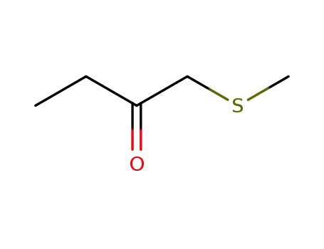 Molecular Structure of 13678-58-5 (1-(Methylthio)-2-butanone)