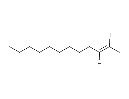 Molecular Structure of 7206-13-5 ((E)-2-Dodecene)