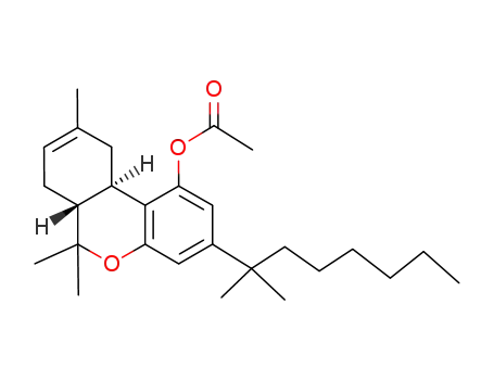 (6aR,10aR)-3-(1',1'-dimethylheptyl)-Δ<sup>8</sup>-tetrahydrocannabinol 1-O-acetate