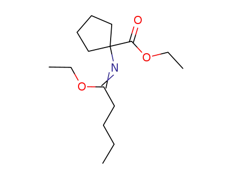 Molecular Structure of 745814-10-2 (1-(1'-ethoxy)pentanaminylcyclopentent carboxylate)
