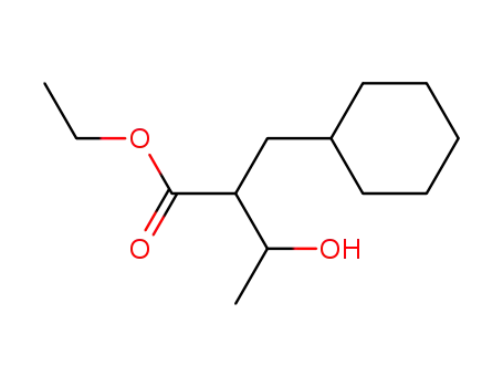 2-cyclohexylmethyl-3-hydroxy-butyric acid ethyl ester