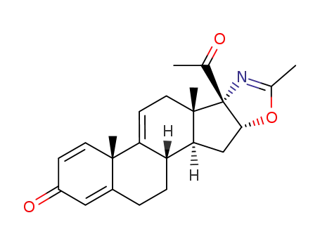 2'-methyl-(16β)-pregna-1,4,9(11)-trieno[17,16-<i>d</i>]oxazole-3,20-dione