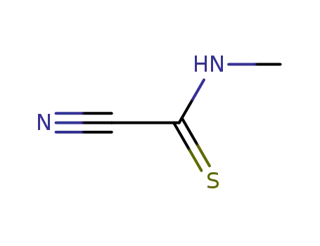 Molecular Structure of 13621-47-1 (1-CYANO-N-METHYLTHIOFORMAMIDE)