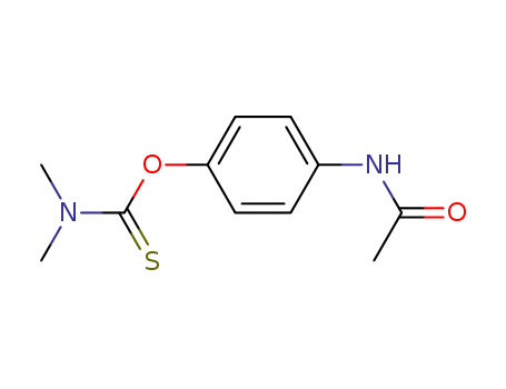 N-[4-(dimethylthiocarbamoyloxy)phenyl]acetamide cas  13522-65-1