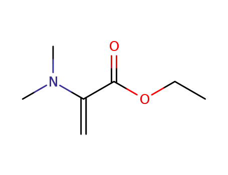 Molecular Structure of 16173-58-3 (N,N-dimethylaminoacrylic acid ethyl ester)