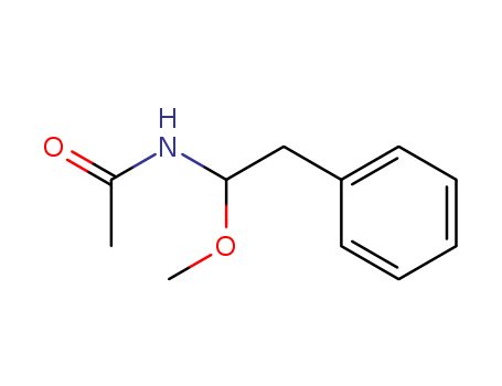 Acetamide, N-(1-methoxy-2-phenylethyl)-
