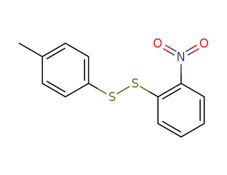 Molecular Structure of 54848-83-8 (Disulfide, 4-methylphenyl 2-nitrophenyl)