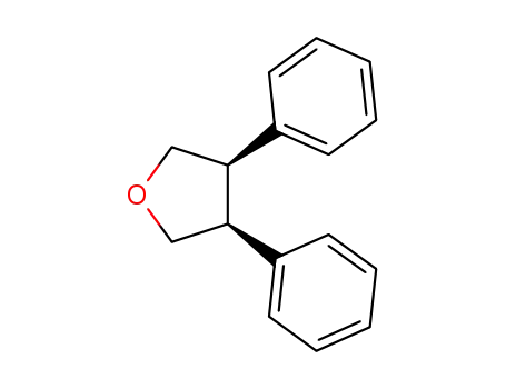 Molecular Structure of 1393686-95-7 ((3R,4S)-3,4-diphenyltetrahydrofuran)