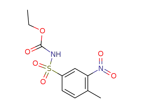 Ethyl ((4-methyl-3-nitrophenyl)sulphonyl)carbamate