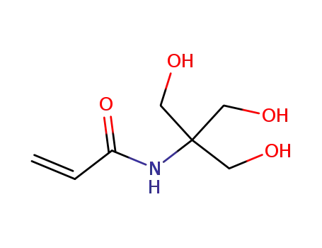 Molecular Structure of 13880-05-2 (N-ACRYLOYLTRIS(HYDROXYMETHYL)AMINOMETHANE)