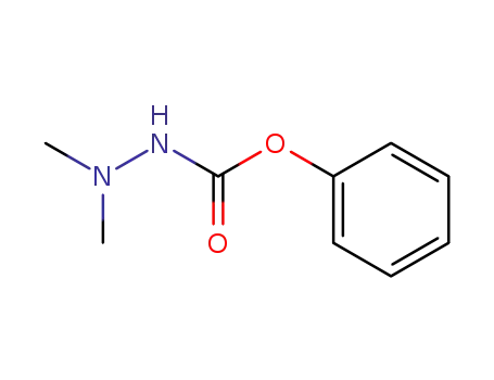 Molecular Structure of 18197-54-1 (N',N'-Dimethyl-hydrazinecarboxylic acid phenyl ester)
