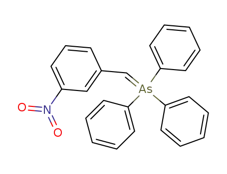 Molecular Structure of 55532-31-5 (Arsonium, triphenyl-, (3-nitrophenyl)methylide)
