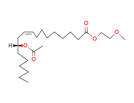 2-methoxyethyl (R)-12-(acetoxy)oleate