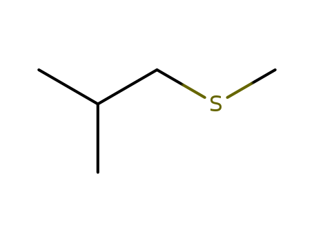 5008-69-5,METHYL ISOBUTYL SULFIDE,Sulfide,isobutyl methyl (6CI,7CI,8CI); Isobutyl methyl sulfide; NSC 97332