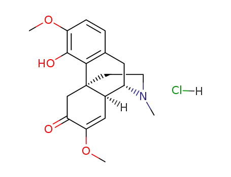 Molecular Structure of 6080-33-7 (SINOMENINE HYDROCHLORIDE)