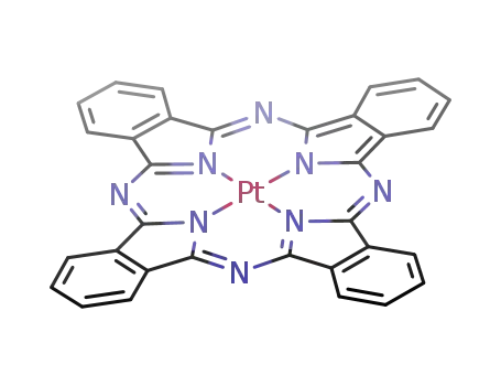 Molecular Structure of 14075-08-2 (PHTHALOCYANINE PLATINUM)
