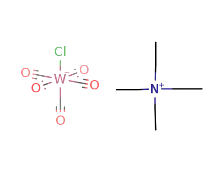 Molecular Structure of 14780-97-3 (tetraethylammonium chloropentacarbonyltungstate)