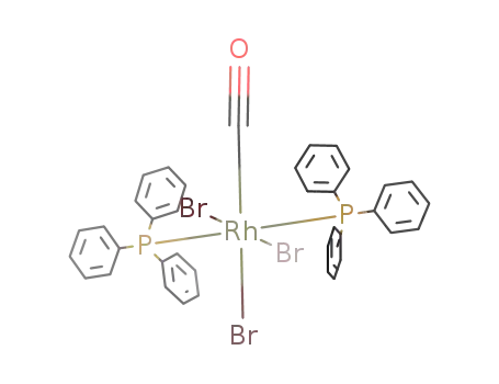Rhodium, tribromocarbonylbis(triphenylphosphine)-