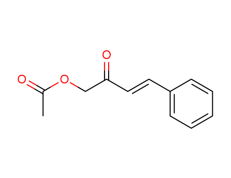 Molecular Structure of 118487-52-8 (3-Buten-2-one, 1-(acetyloxy)-4-phenyl-, (E)-)
