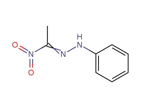 Molecular Structure of 20604-81-3 ((1-nitro-ethylidene)-phenyl-hydrazine)