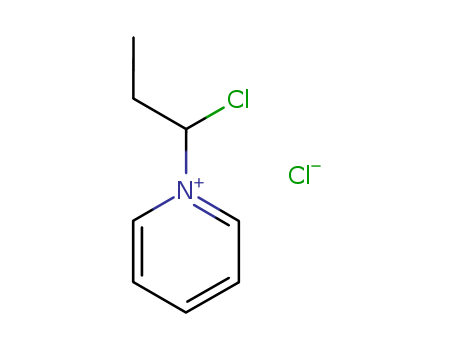 Pyridinium, 1-(1-chloropropyl)-, chloride