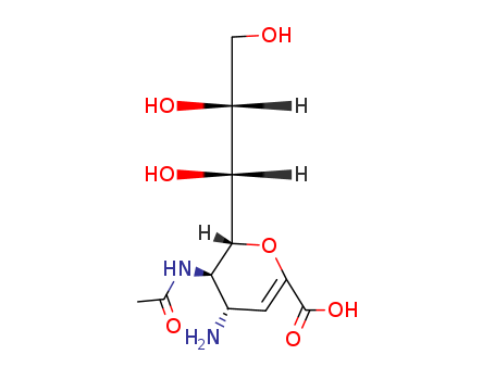 4-a-AMino-N-acetyl-2-deoxy-2,3-didehydro-D-neuraMinate