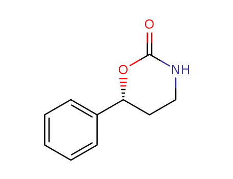 Molecular Structure of 406218-18-6 ((R)-6-phenyl-1,3-oxazinan-2-one R-7a)