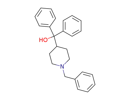 Molecular Structure of 114399-88-1 (α,α-diphenyl-1-(phenylmethyl)-4-piperidinemethanol)