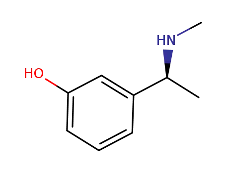 Molecular Structure of 894079-42-6 (Phenol, 3-[(1S)-1-(methylamino)ethyl]-)