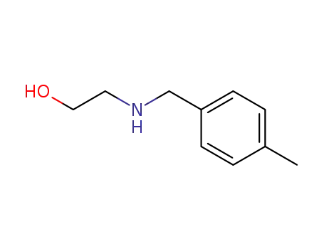 Molecular Structure of 40171-87-7 (Ethanol,2-[[(4-methylphenyl)methyl]amino]-)