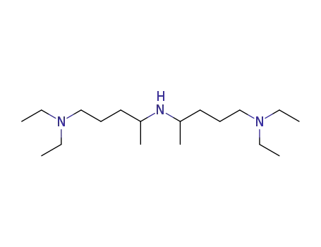 Molecular Structure of 101881-56-5 (bis-(4-diethylamino-1-methyl-butyl)-amine)