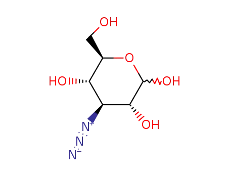 Molecular Structure of 104875-44-7 (3-azido-3-deoxy-D-glucopyranose)