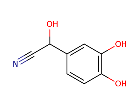 Benzeneacetonitrile, a,3,4-trihydroxy-